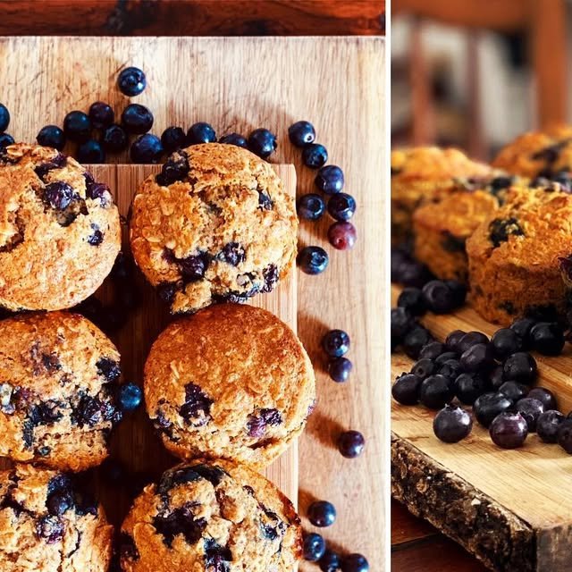 Blueberry Muffins by Skarabo Life