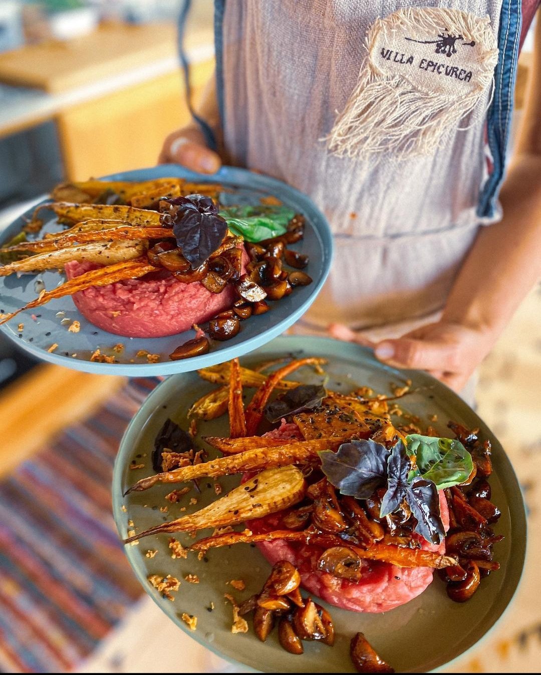 Plant-based dish by Skarabo Life