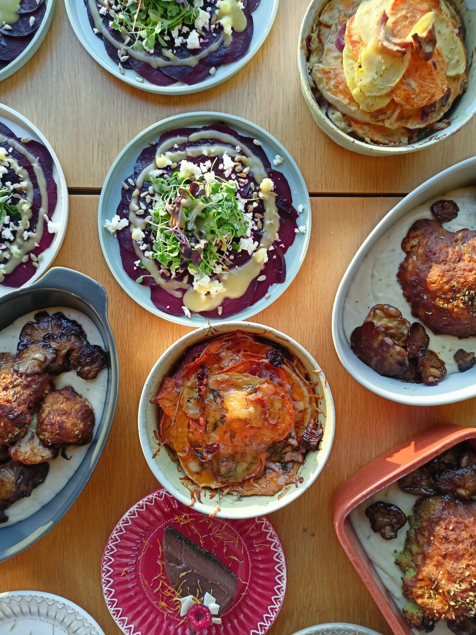 Plant-based dish by Skarabo Life
