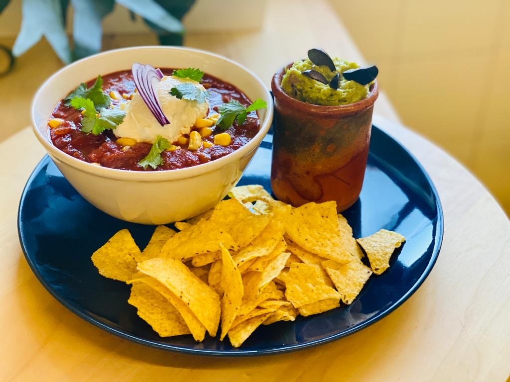 Plant-based dish by Skarabo Life