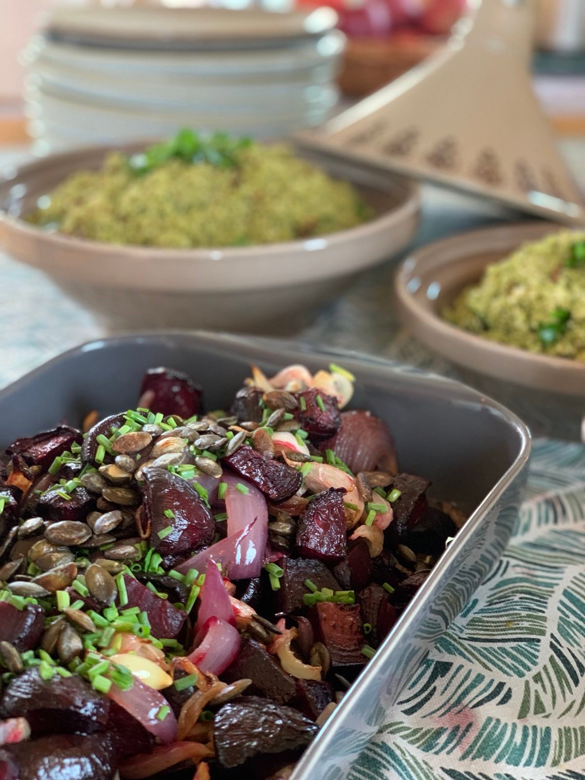 Plant-based dish by Skarabo Life